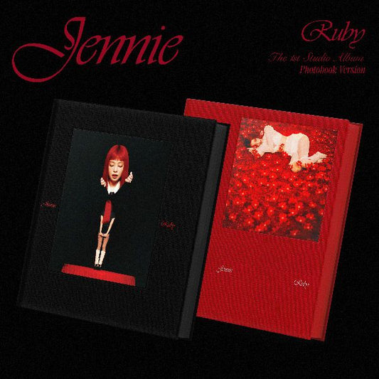 JENNIE - The 1st Studio Album [Ruby] (Photobook Ver.) Random Version