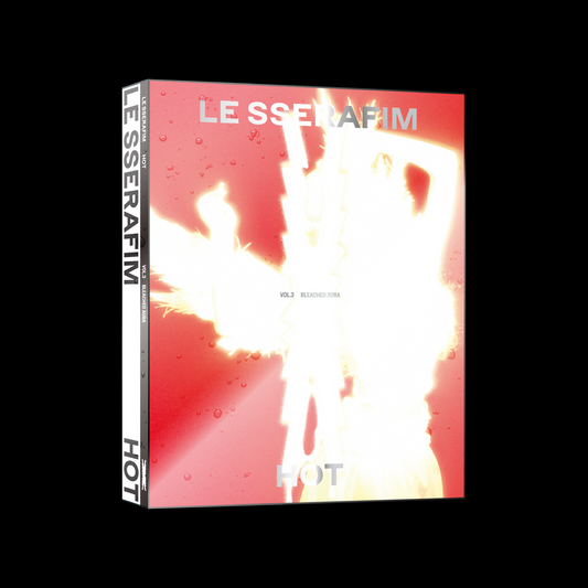 Lesserafim 5th Mini Album 'HOT' BLEACHED AURA (with Signed Postcard) Pre Order